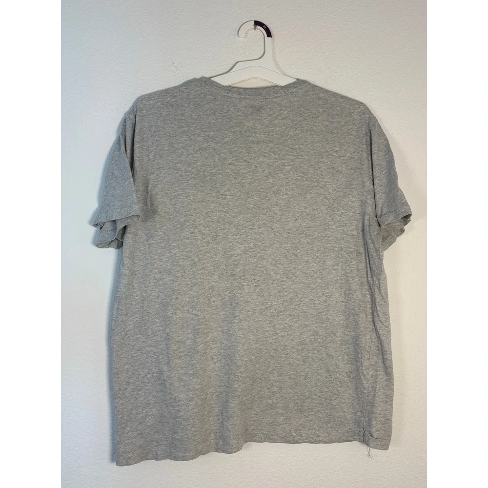 Polo Ralph Lauren Mens Large Gray Short Sleeve Crewneck Pony Logo T-Shirt